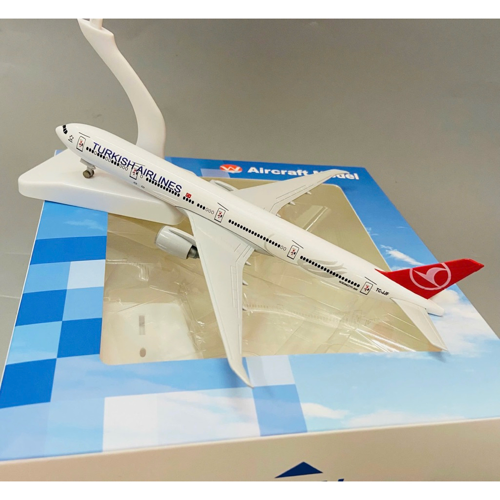 Mô Hình Máy Bay Turkish Airlines Boeing 777 - Mô Hình Máy Bay Kim Loại Siêu Đẹp Tỉ Lệ 1:400