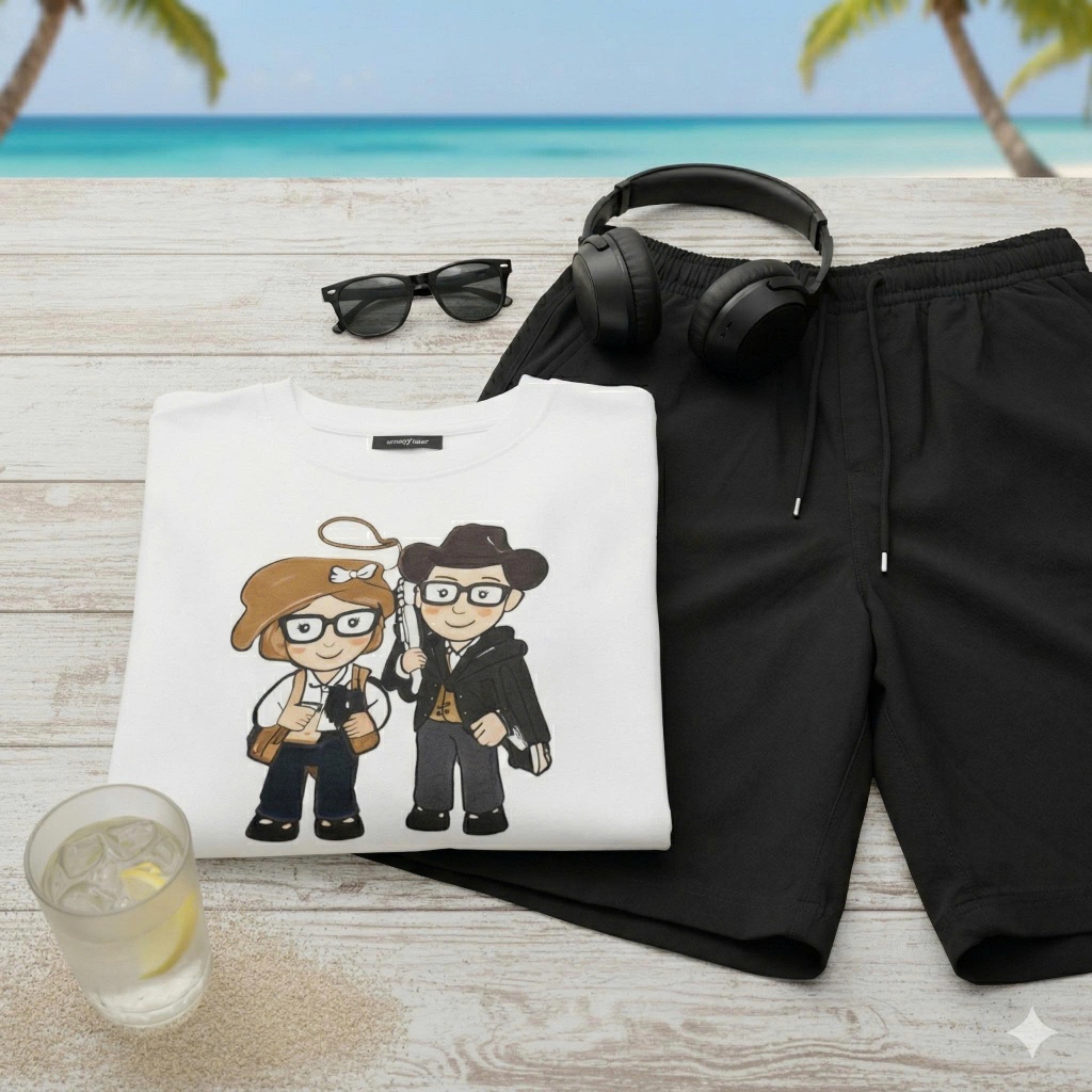 Áo Quần Nam DG Cao Bồi Áo Thun + Quần Short Thể Thao Co Giãn Thoáng Mát Boy Cháy Phố Hàn Quốc 2026