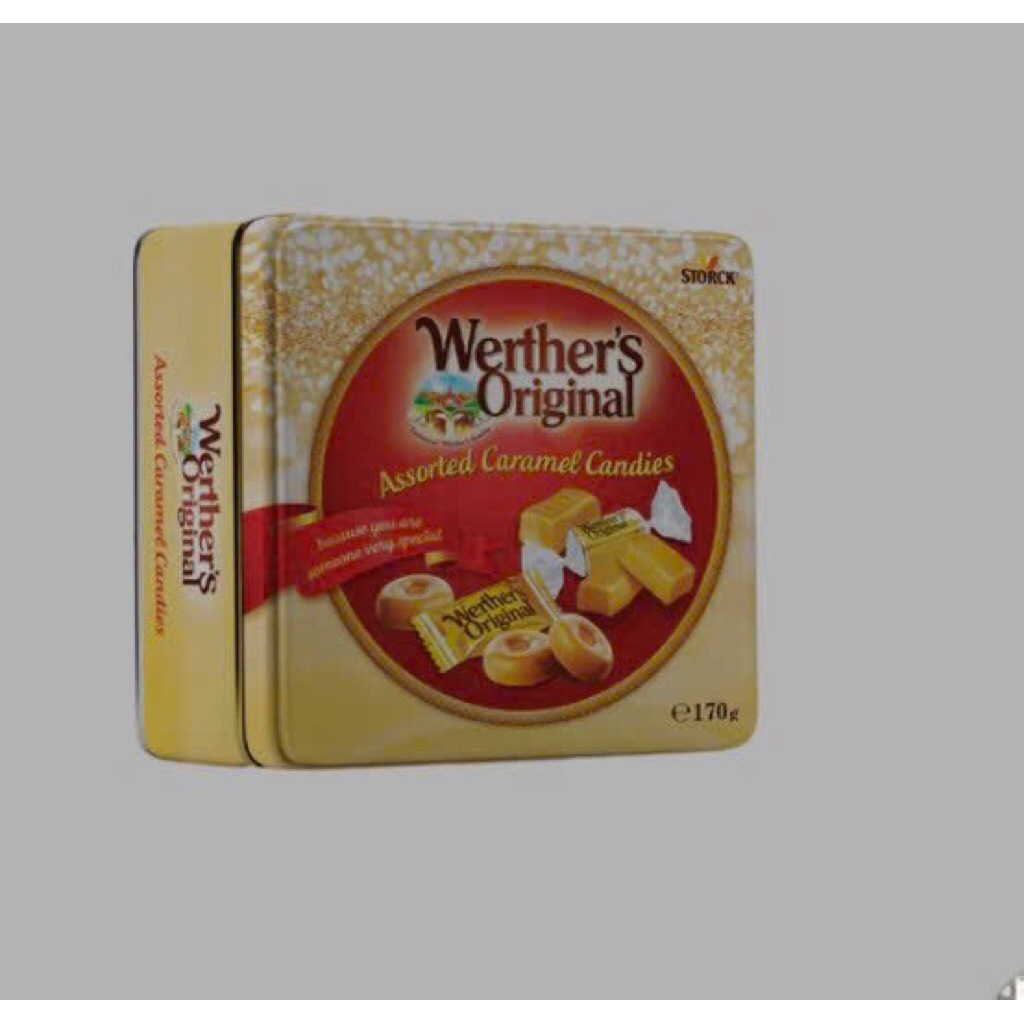Hộp quà kẹo caramel hỗn hợp Werther's Original Hộp 170 g