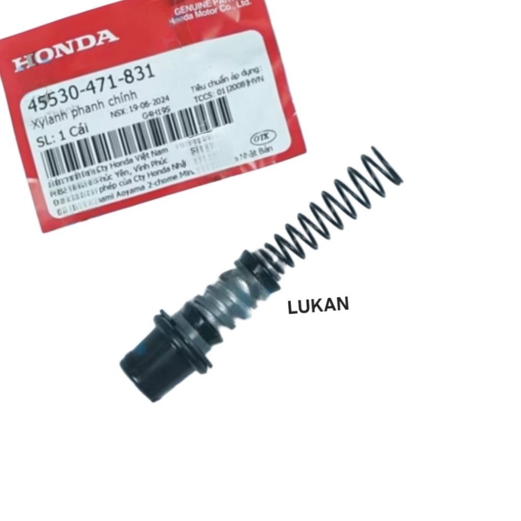 Cúp pen tay dầu xilanh phanh chính WAVE ALPHA 2002... zin 45530-471-831