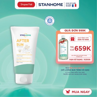 [Hạn 02/2027] Kem nhả nắng giúp làm dịu, làm mát da Stanhome  After Sun Extra 150ML