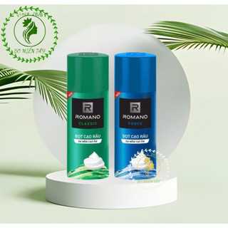 Bọt Cạo Râu Romano Classic/Force 175g – Mềm Râu, Cạo Êm, Hương Nam Tính