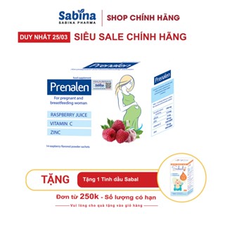 PRENALEN [Chính Hãng] Thảo dược tăng đề kháng cho bà bầu, nhập khẩu Châu Âu