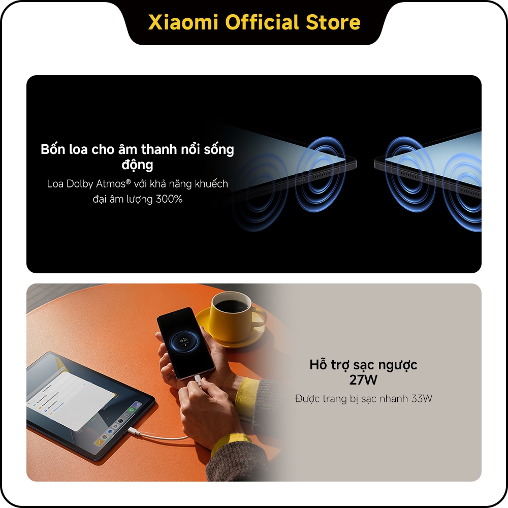 [New] Máy tính bảng POCO Pad M1 | 8GB+256GB, màn hình 12.1'' 120Hz 2.5K, pin khủng 12000mAh, Snapdragon® 7s Gen 4, hỗ tr | BigBuy360 - bigbuy360.vn