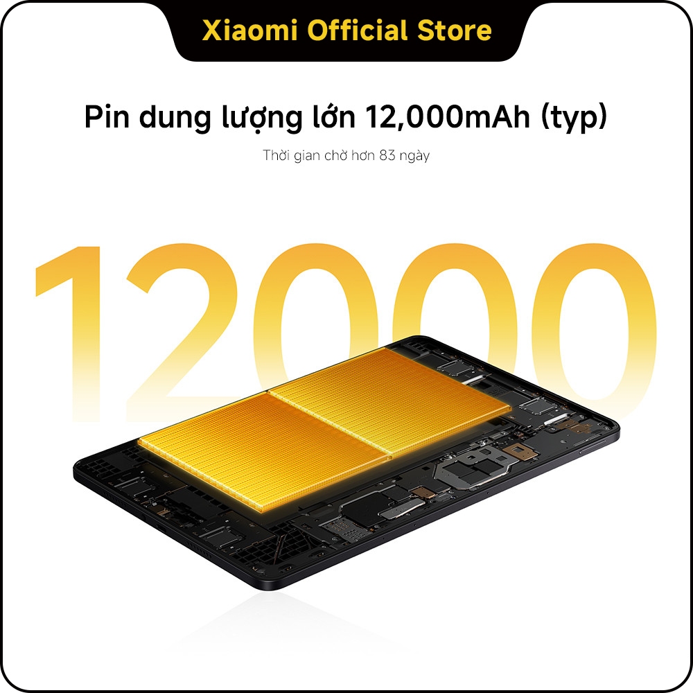 [New] Máy tính bảng POCO Pad M1 | 8GB+256GB, màn hình 12.1'' 120Hz 2.5K, pin khủng 12000mAh, Snapdragon® 7s Gen 4, hỗ tr | BigBuy360 - bigbuy360.vn