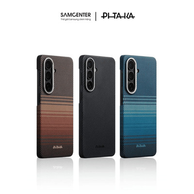 [Samsung S26] Ốp lưng PITAKA Ultra Slim Moment (Edge) siêu mỏng kết hợp Aaron Button