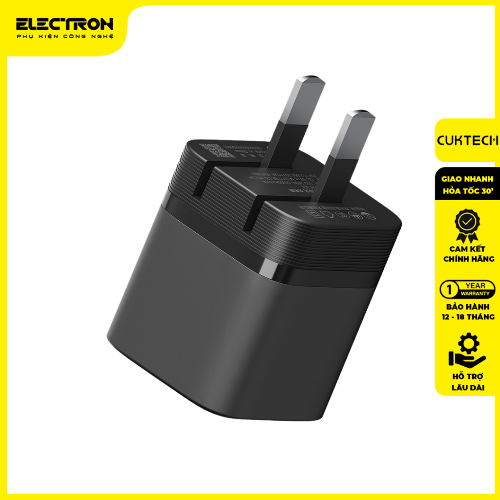 Sạc nhanh Cuktech CP3 Mini GaN 40W – AC301