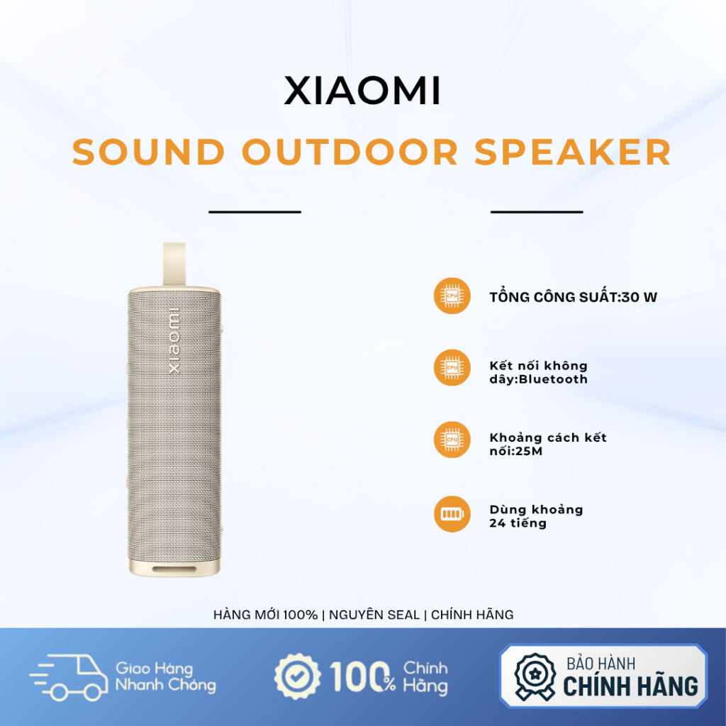 Loa Bluetooth Xiaomi Sound Outdoor - Hàng Chính Hãng