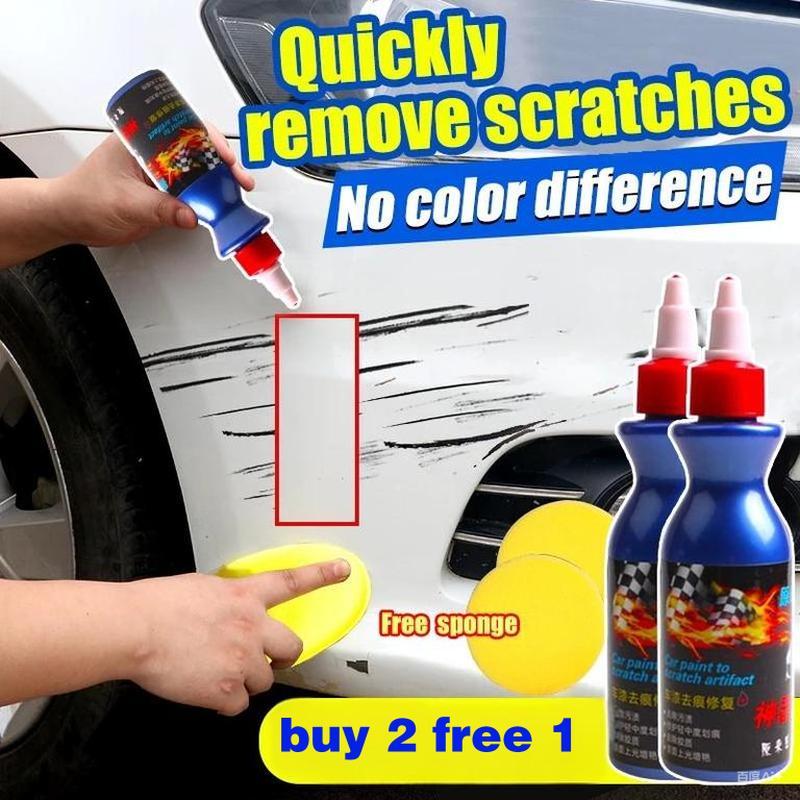 Car paint surface scratch remover, effectively restores scratches on paint, removes stains and disco