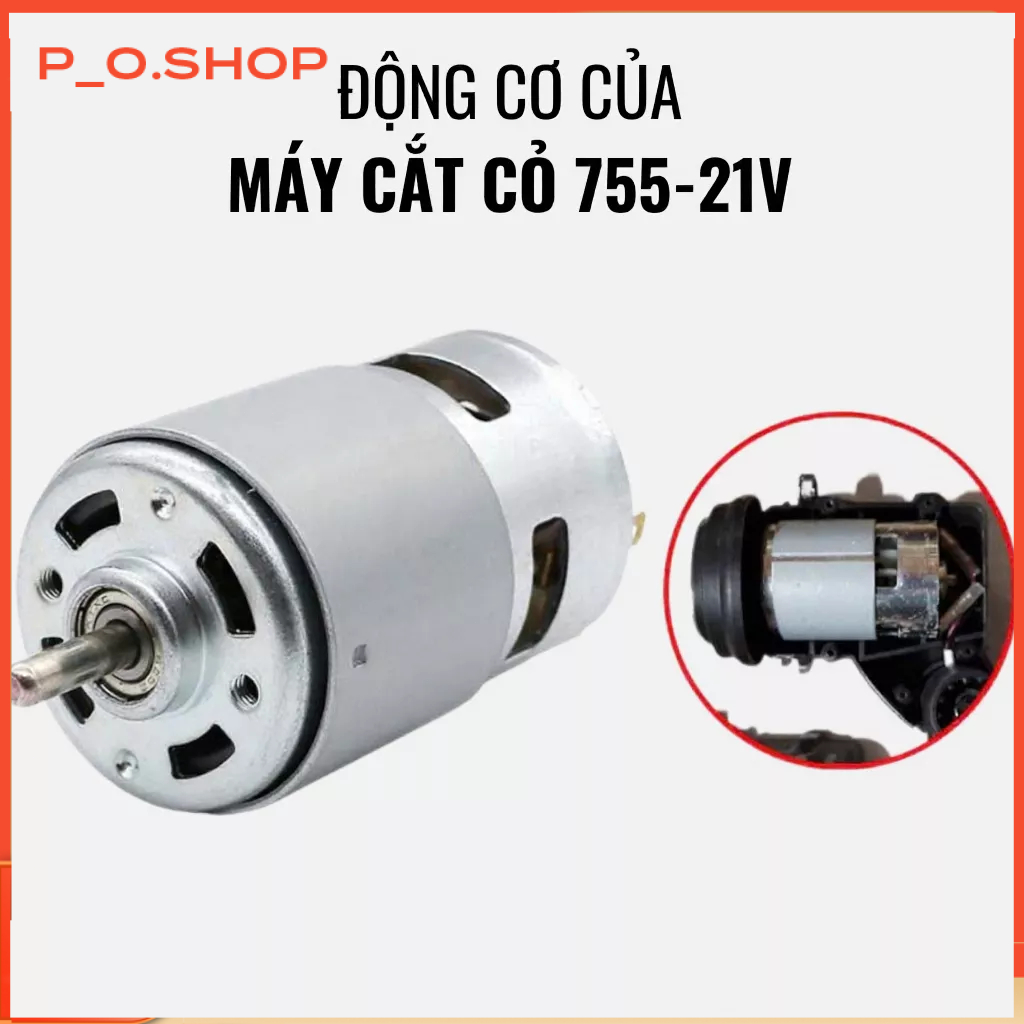 【🔥Rẻ】Động cơ máy cắt cỏ 755-21V motor máy cắt cỏ dùng pin lõi đồng mạnh mẽ bền bỉ