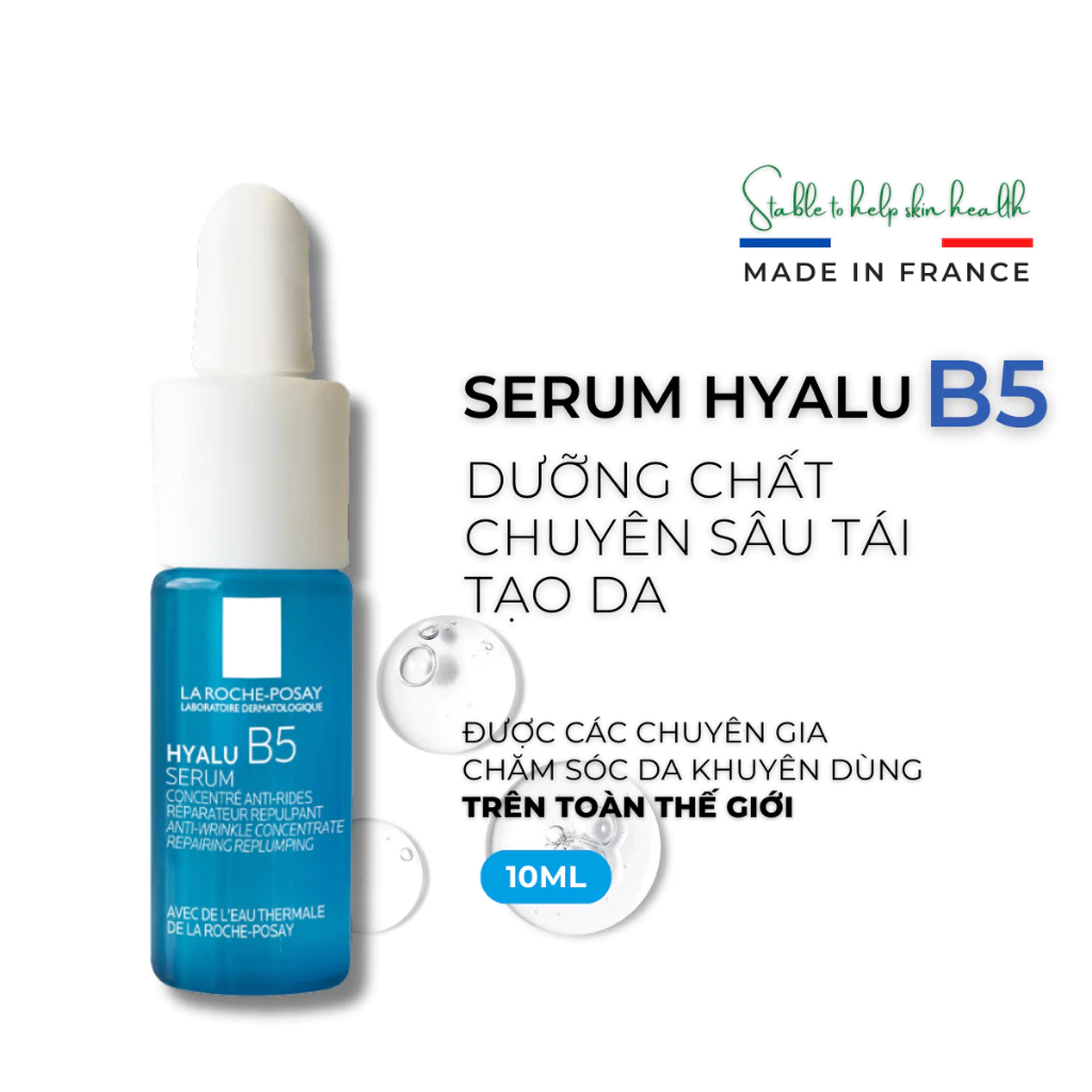 ( Minisize ) Serum Dưỡng Chất La Roche-Posay HYALU B5 Cấp Ẩm Dưỡng Da 10ml