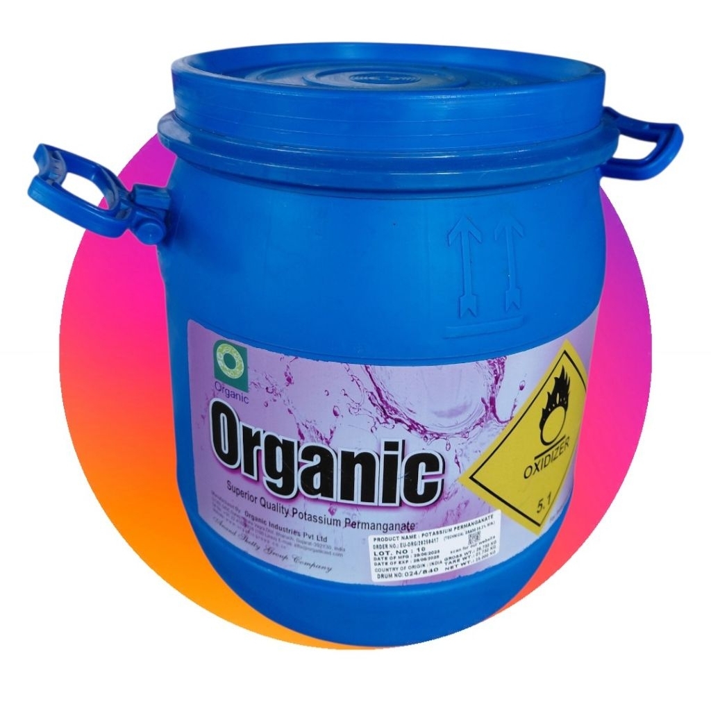 Organic th.uốc tím xử nước ao nuôi tôm cá (thùng 25kg)