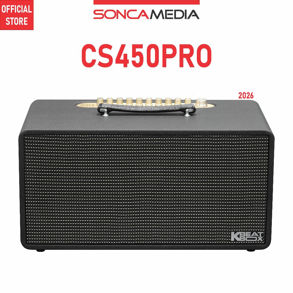 Loa karaoke di động ACNOS CS450 PRO- Dàn âm thanh di động SONCAMEDIA CS450 PRO