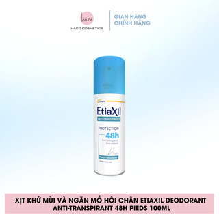 Xịt Khử Mùi Chân EtiaXil Ngăn Mồ Hôi & Giảm Mùi Hôi 100ml