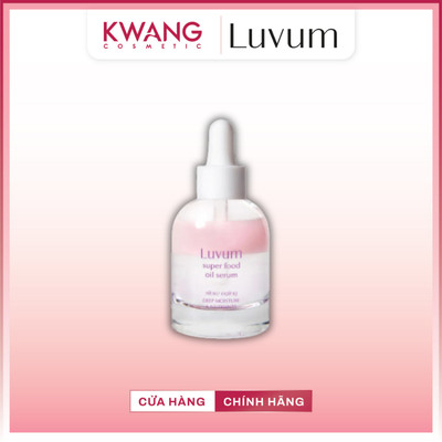 Tinh chất Luvum Slow Aging Super Food Oil căng bóng, chống lão hóa Serum 30ml Hàn Quốc