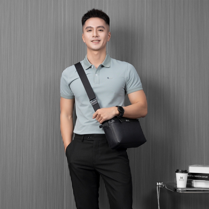 Áo Thun Polo Nam GUZADO Vải Cotton Thoáng Mát,Dày Dặn, Mẫu Trơn Basic Sang Trọng, Thanh Lịch GPL2502