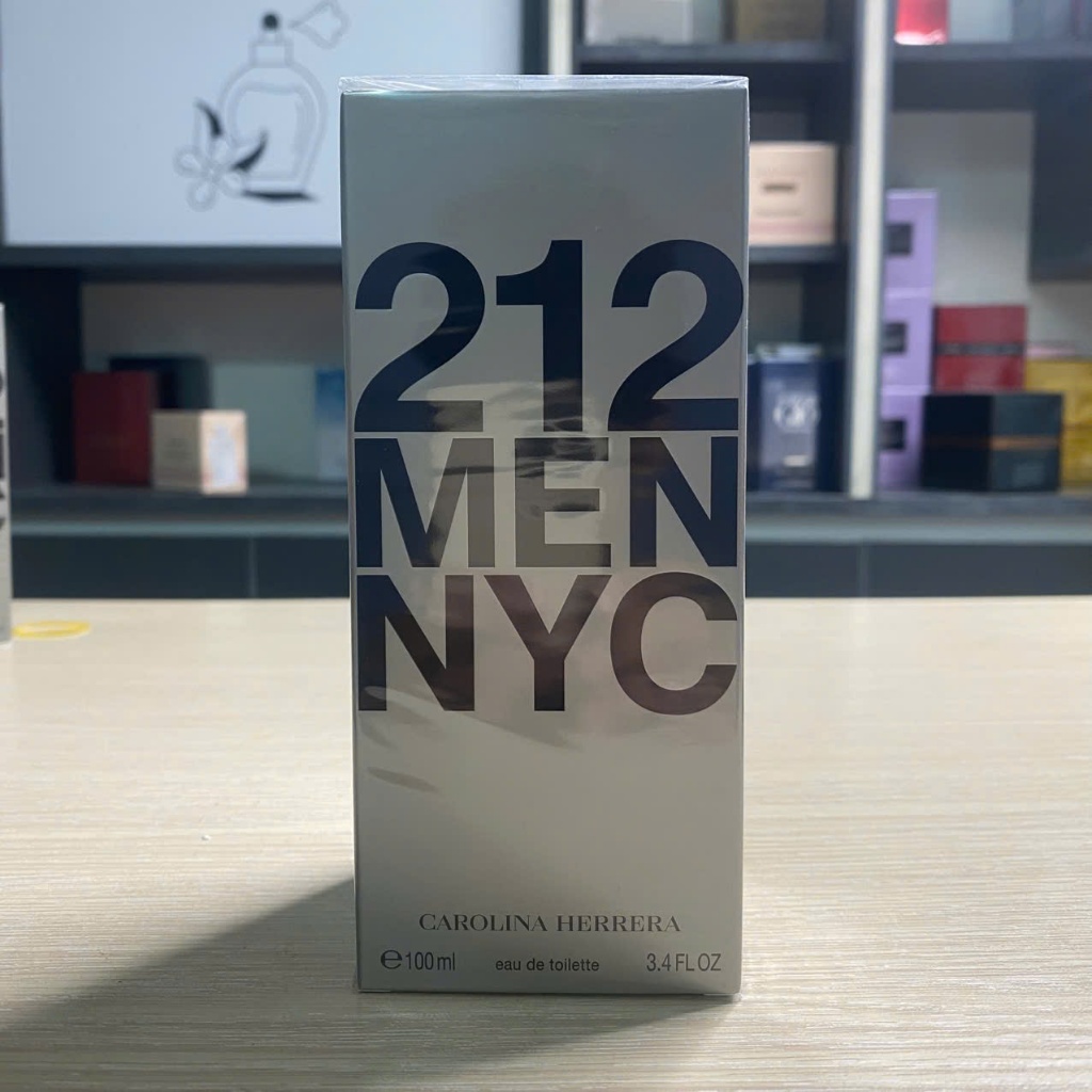 Nước Hoa Nam Carolina Herrera 212 Men NYC EDT 100ml Full Seal Chính Hãng