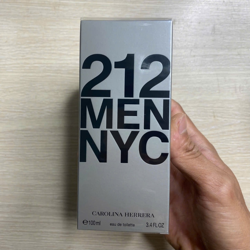 Carolina Herrera 212 Men NYC EDT 100ml – Nước Hoa Nam Sang Trọng, Full Seal