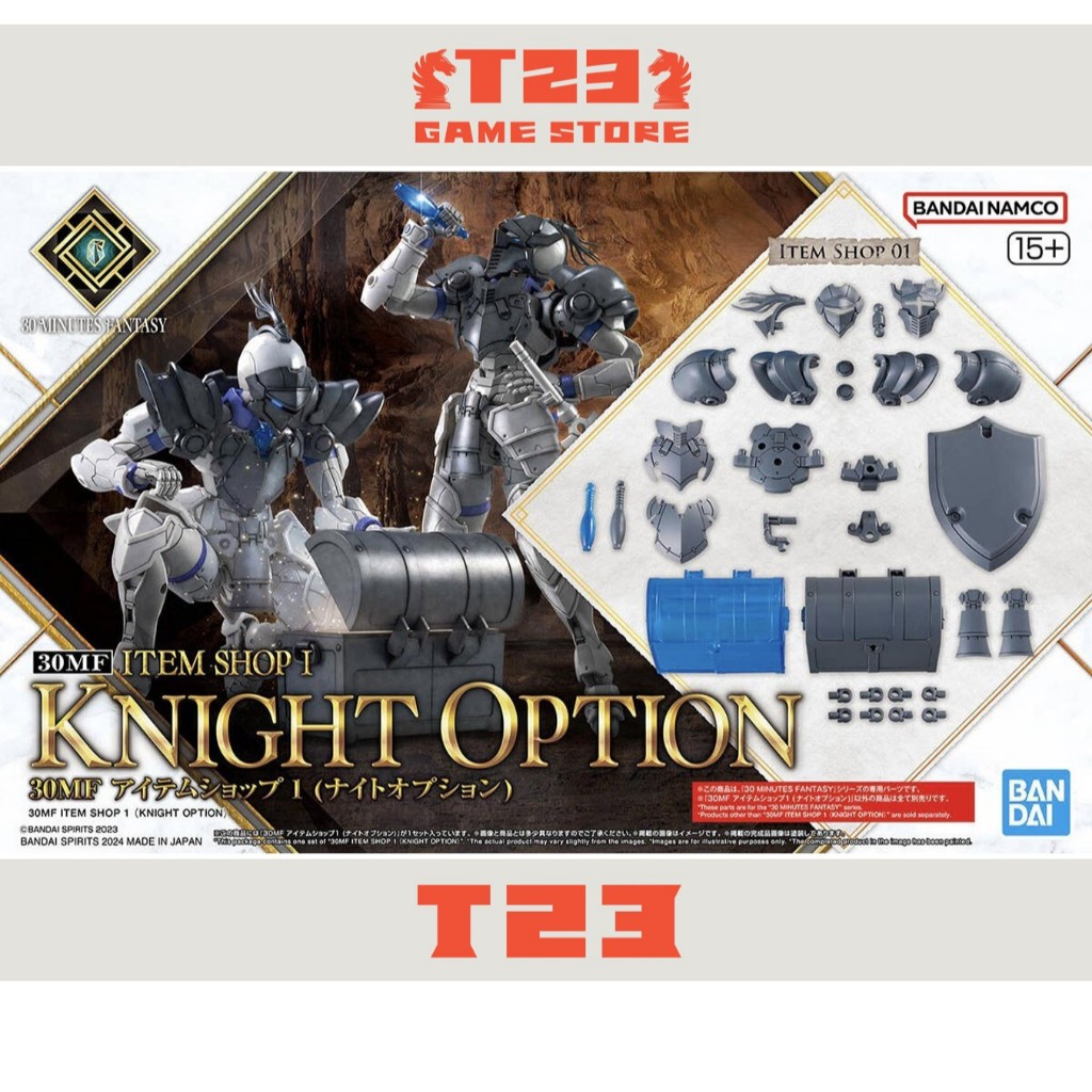 Phụ Kiện 30MF ITEM SHOP 1 (KNIGHT OPTION) - MÔ HÌNH 30 MINUTES FANTASY CHÍNH HÃNG BANDAI