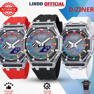 Đồng hồ đeo tay nam thể thao chính hãng D-ZINER DZ8336 bền bỉ chống nước 100M kèm hộp thiếc bảo hành 5 năm