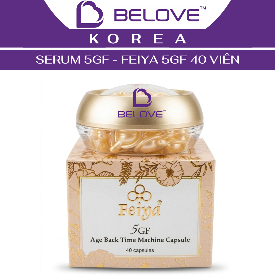 Tinh Chất Serum FEIYA 5GF 40V Dạng Viên - Giúp Săn Chắc - Cân Bằng Độ pH - Phục Hồi Tái Tạo