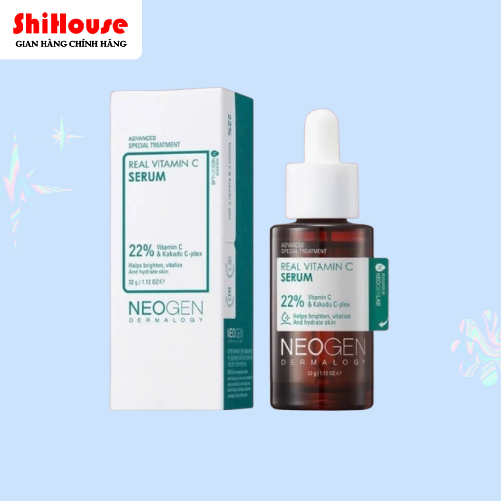 Tinh Chất Dưỡng Trắng Mờ Thâm Neogen Vitamin C Sinh Học Kakadu 22% Serum