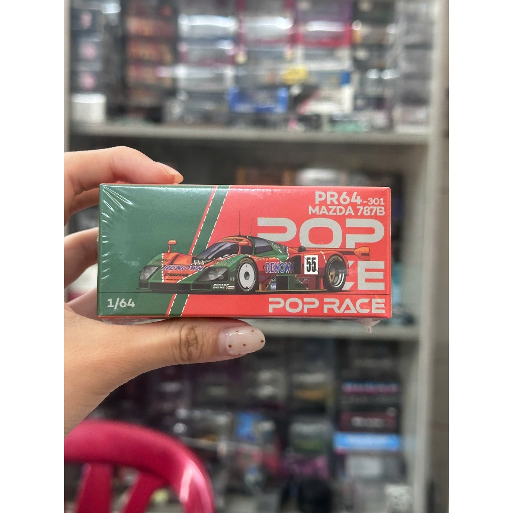 Mô hình mazda 787b poprace tỉ lệ 1:64