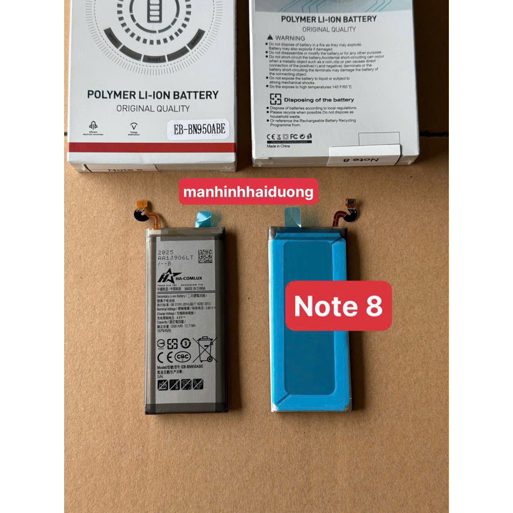 Pin Hacom Samsung Note 8