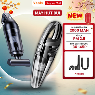 Máy Hút Bụi Cầm Tay MEGUN Mini 120W, Pin Sạc Tích Điện Cao Cấp Cực Mạnh, Bảo Hành Chính Hãng