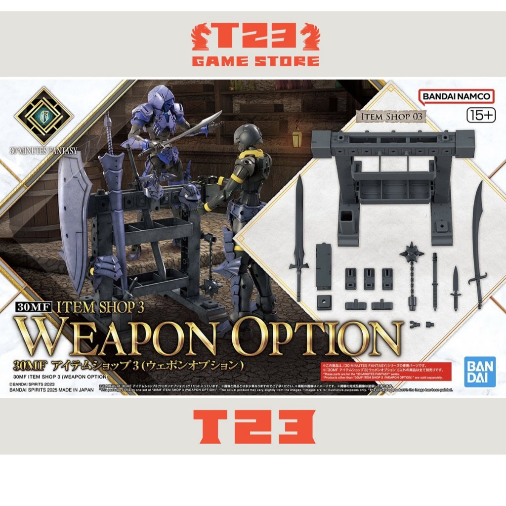 Phụ Kiện 30MF ITEM SHOP 3 (WEAPON OPTION) - MÔ HÌNH 30 MINUTES FANTASY CHÍNH HÃNG BANDAI