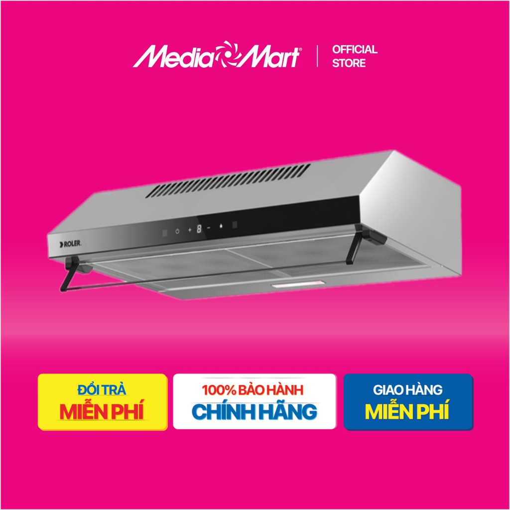[ Mediamart Mall ] Máy hút mùi điện tử Roler RRH-7112 BH chính hãng,Ship 0đ