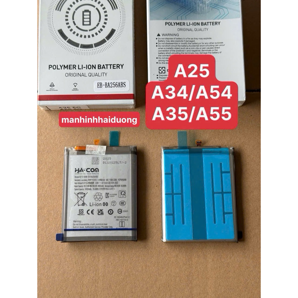 Pin Hacom Samsung A25