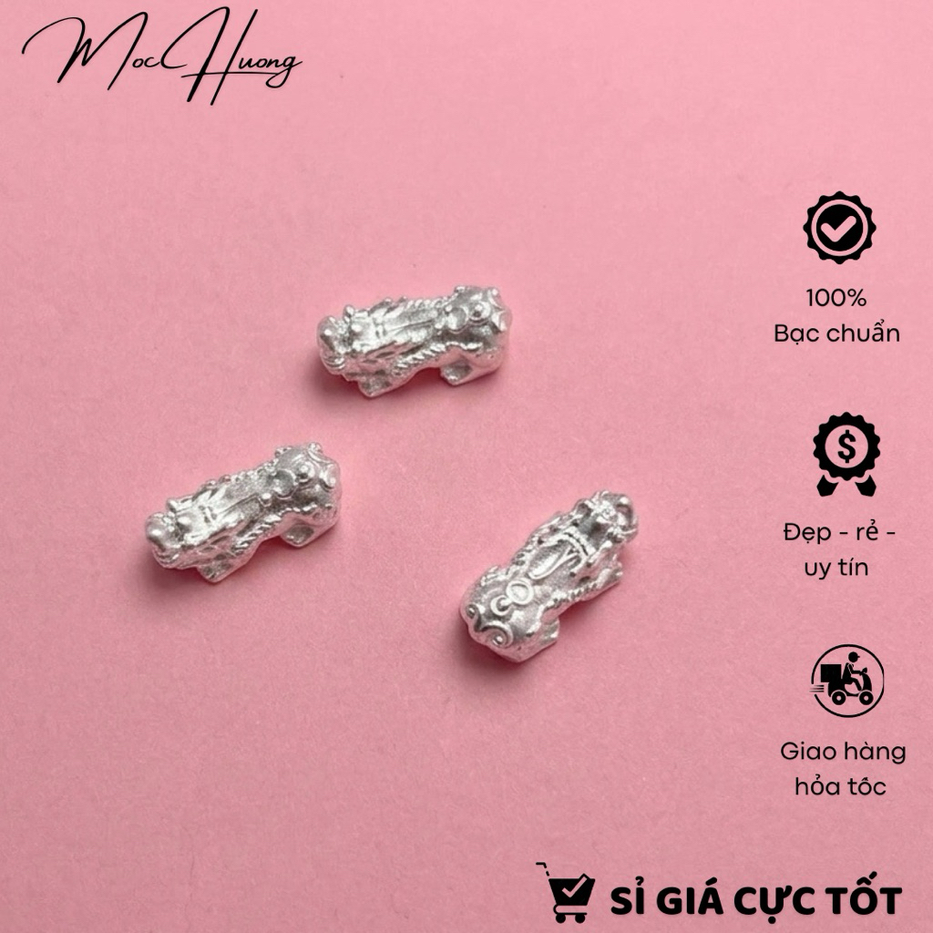 [S925] Charm bạc Tỳ Hưu - MH136 MOCHUONG JEWELRY