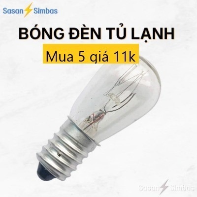 Bóng đèn tủ lạnh 15W - đui xoáy chuôi E12 E14 E16 Loại Tốt [HOT]