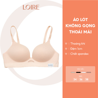 Áo Lót Không Gọng Đệm 1cm Thoải Mái Loirechic BRTS164
