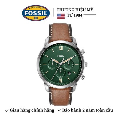 Đồng hồ nam Fossil Neutra dây da, mặt 44 MM, màu nâu, FS5963