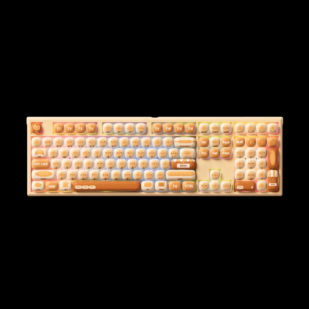 Bàn Phím Cơ Akko MG108B – Bun Wonderland | 3 Modes | Led RGB | Hot Swap
