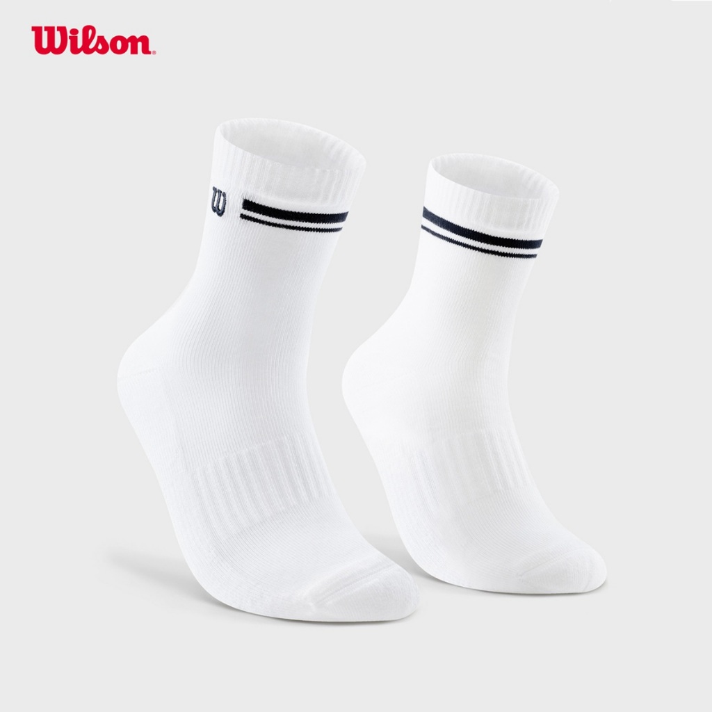 Wilson Unisex Classic Quarter Socks Tất Thể Thao WA00084W001001