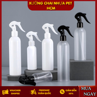 Chai Nhựa Vòi Xịt Phun Sương Cò Súng 100ml - 300ml – Bình Xịt Dung Dịch, Mỹ Phẩm Cao Cấp