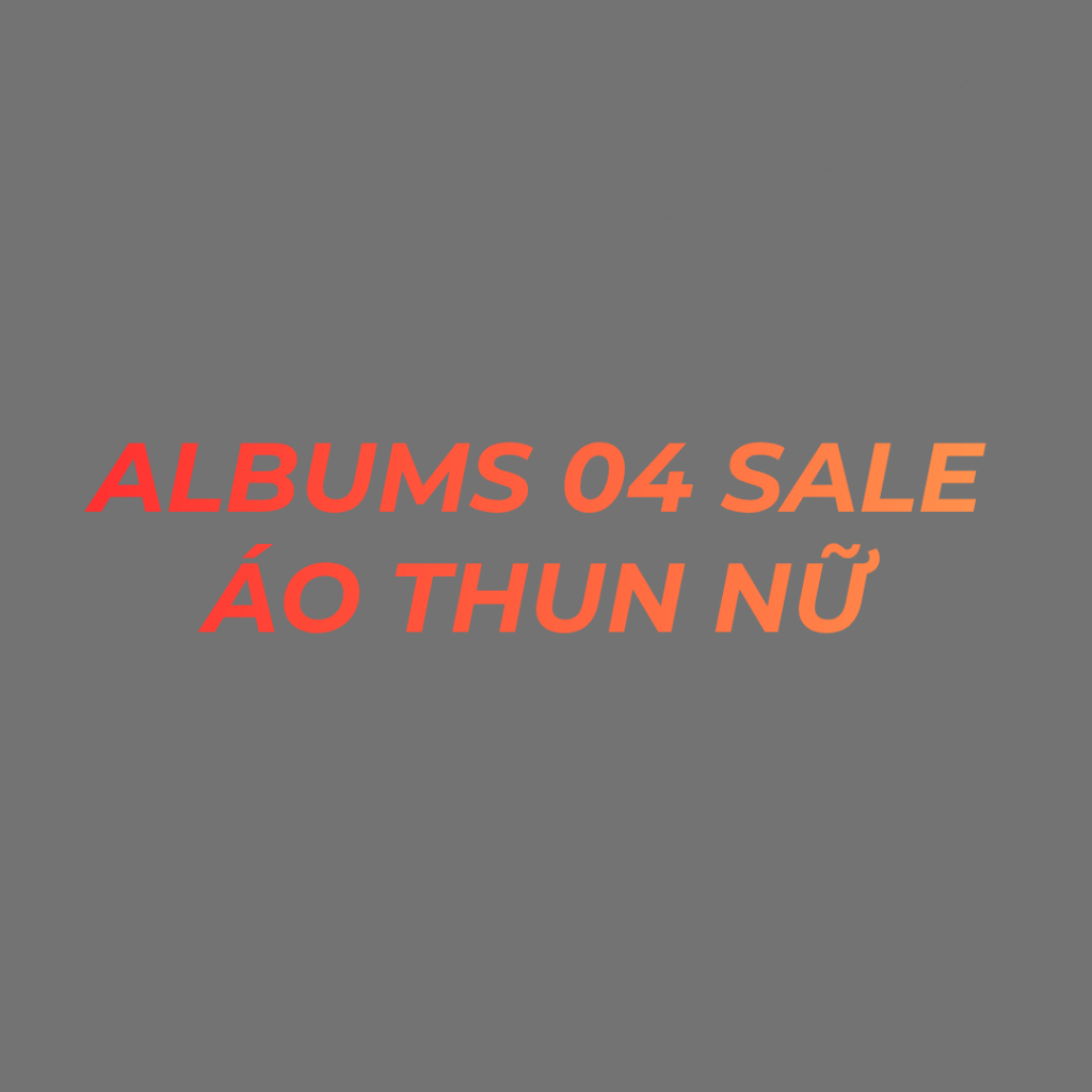Vis Store - [ XẢ KHO ] Albums sale áo lẻ size