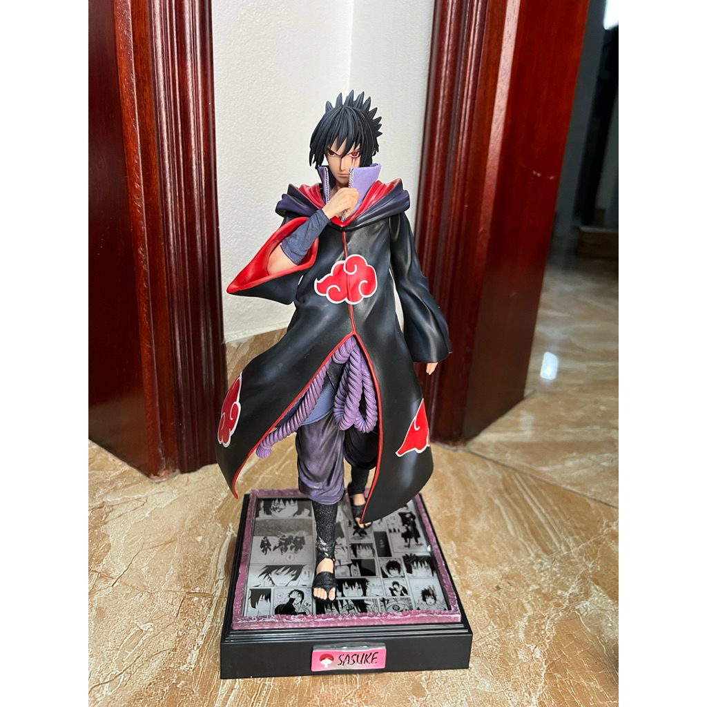 (Sẵn)Mô Hình Sasuke Akatsuki Naruto Cao 35cm – Figure Anime PVC Trang Trí Bàn Làm Việc