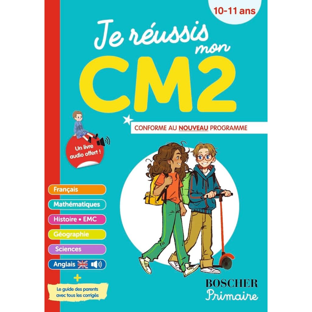 Sách tiếng Pháp - Je réussis mon CM2 - 9791035835651