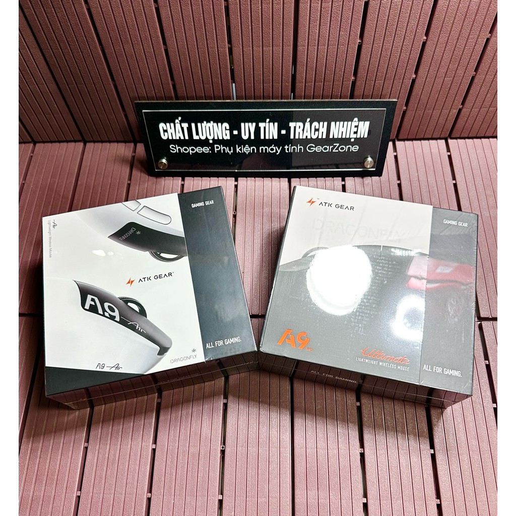 BH12t Hãng-Chuột chơi game không dây nhẹ VGN ATK Dragonfly A9 Ultimate/ Air /Ultra/Pro max/Pro/Plus