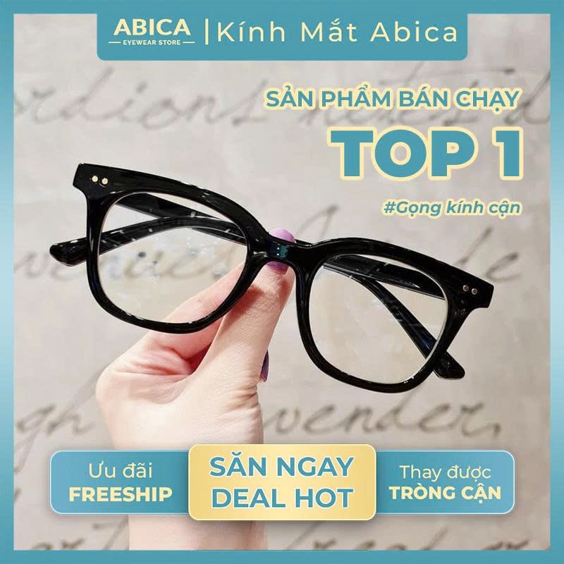 Mắt kính râm mát nam nữ chữ V kính mắt không độ chống ánh sáng xanh và tia UV400 thay được tròng cận bền đẹp giá rẻ 050