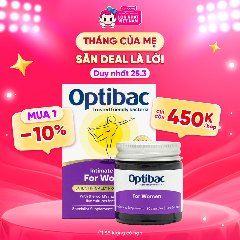 Thực phẩm bảo vệ sức khoẻ Optibac For Women 30v