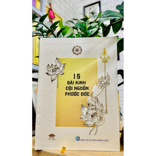Sách -  15 Bài Kinh Cội Nguồn Phước Đức - Bìa cứng