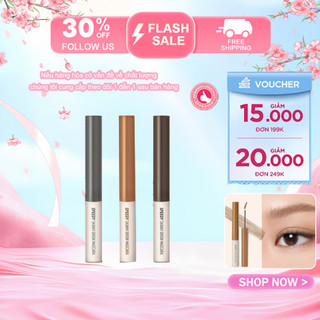 PE.RIPERA Browcara Skinny Speedy 3g Màu Mới Mascara Chân Mày Tự Nhiên Dễ Dàng Kẻ Phù Hợp Hàng Ngày Cho Nữ