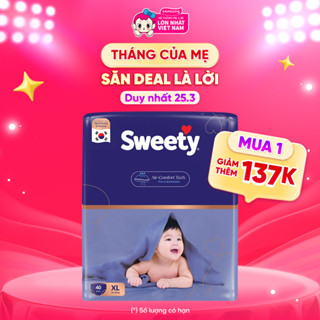 Tã quần Sweety cỡ XL 40 miếng - concung
