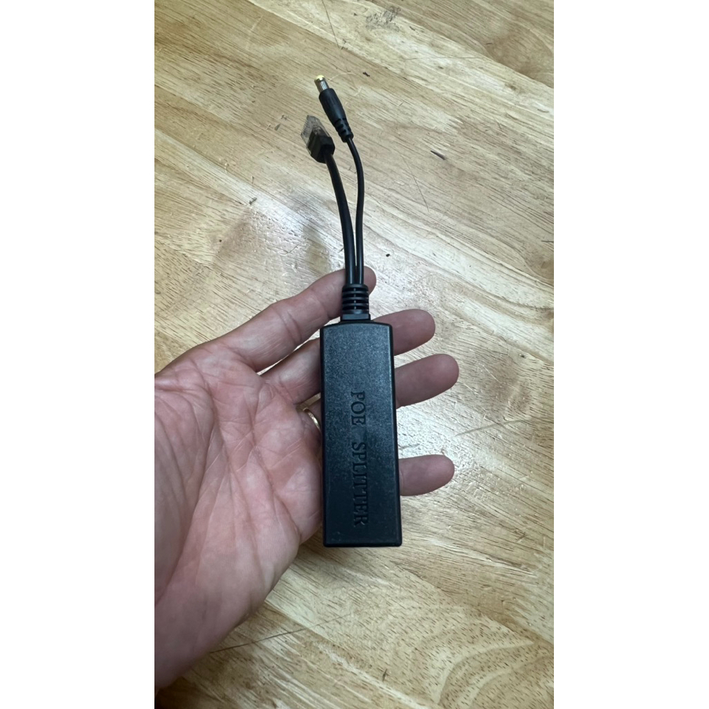 Bộ tách Poe Splitter 48v ra 12v cho camera Network IP
