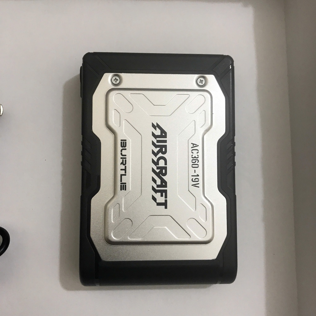 Pin áo điều hoà AIRCRAFT AC360 19V Burtle xách tay Nhật mới 99% (Đọc kĩ mô tả)